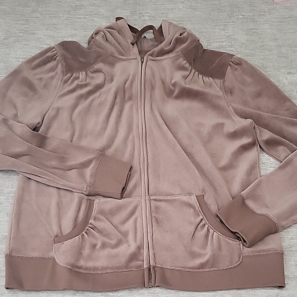 Old Navy Brown Velour Hoodie and Pants Set - Picture 3 of 6